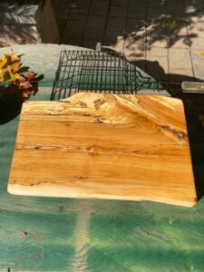 Spalted maple cutting board