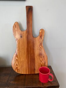 Stratocaster cutting board